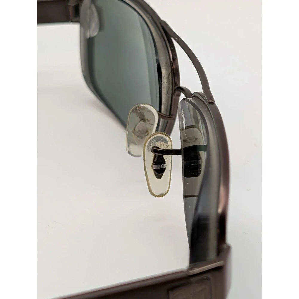 Ray-Ban RB3273 012 57-17 Brown Metal Rectangle Sunglass Frames Italy